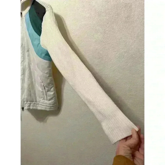 Mossimo Womens Retro Geometric Jacket Size XXL Multicolor 70s Vintage Print Zip - Picture 3 of 12